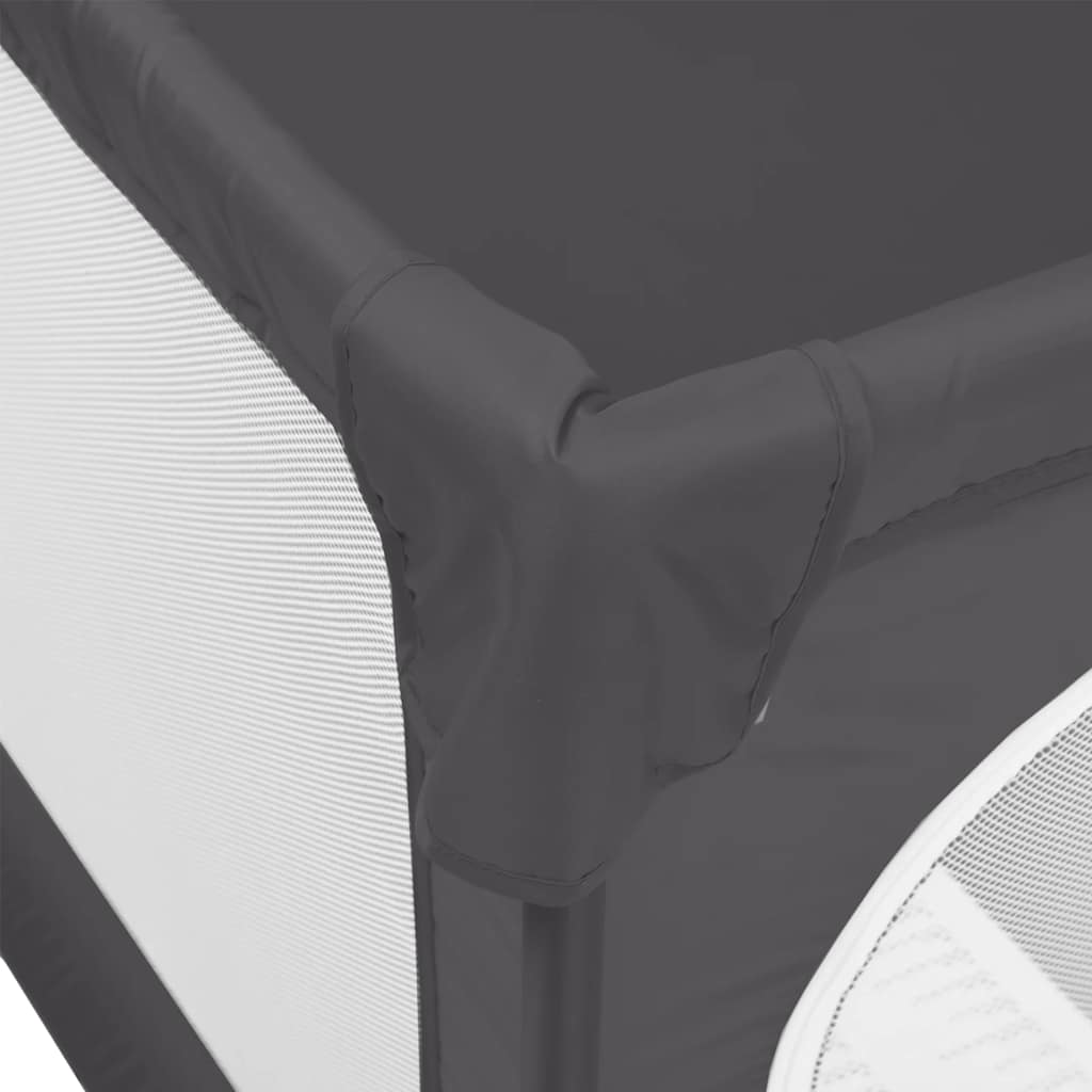 Babybox met 2 deuren oxford stof donkergrijs is nu te koop bij PeponiXL, paradijselijk wonen!
