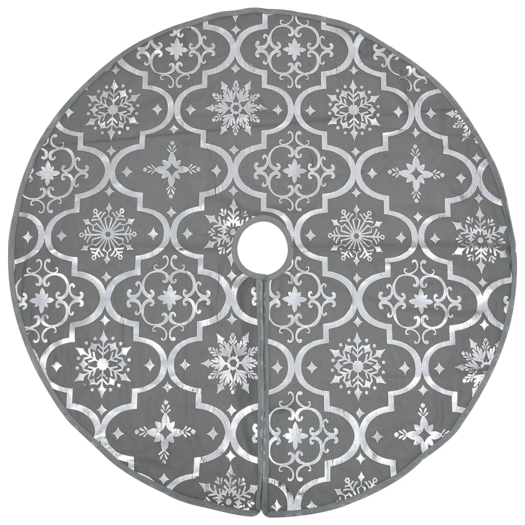 Kerstboomrok luxe met sok 90 cm stof grijs is nu te koop bij PeponiXL, paradijselijk wonen!