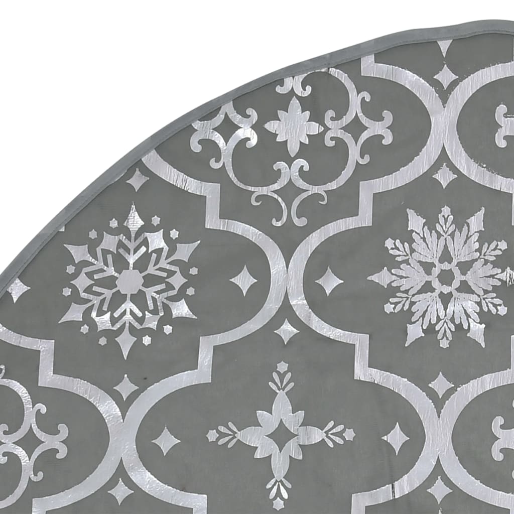 Kerstboomrok luxe met sok 90 cm stof grijs is nu te koop bij PeponiXL, paradijselijk wonen!