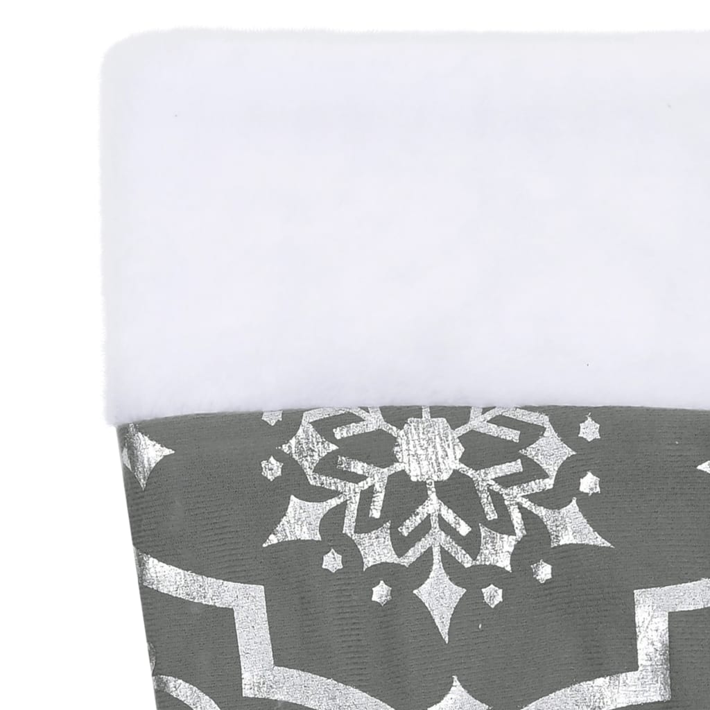 Kerstboomrok luxe met sok 90 cm stof grijs is nu te koop bij PeponiXL, paradijselijk wonen!