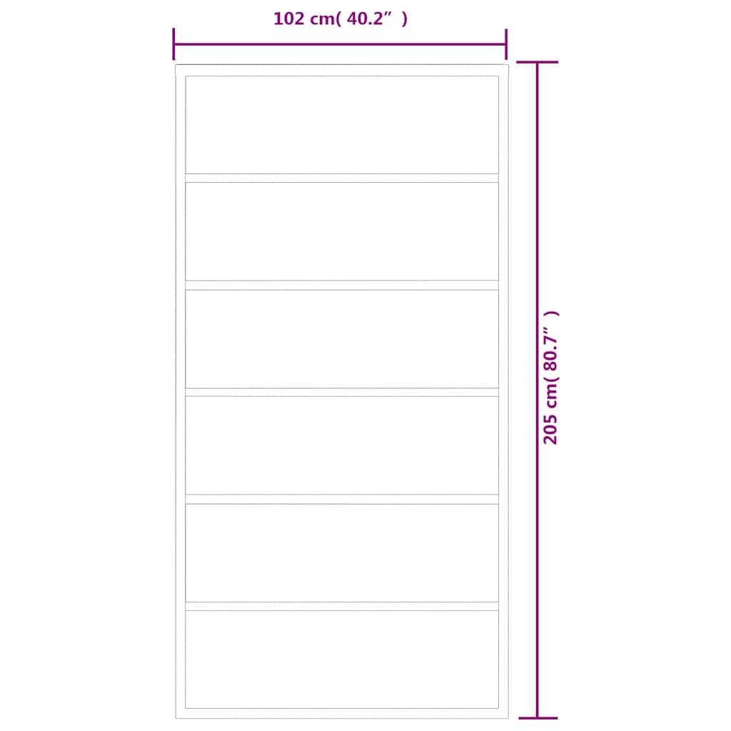 Schuifdeur 102x205 cm ESG-glas en aluminium zwart is nu te koop bij PeponiXL, paradijselijk wonen!