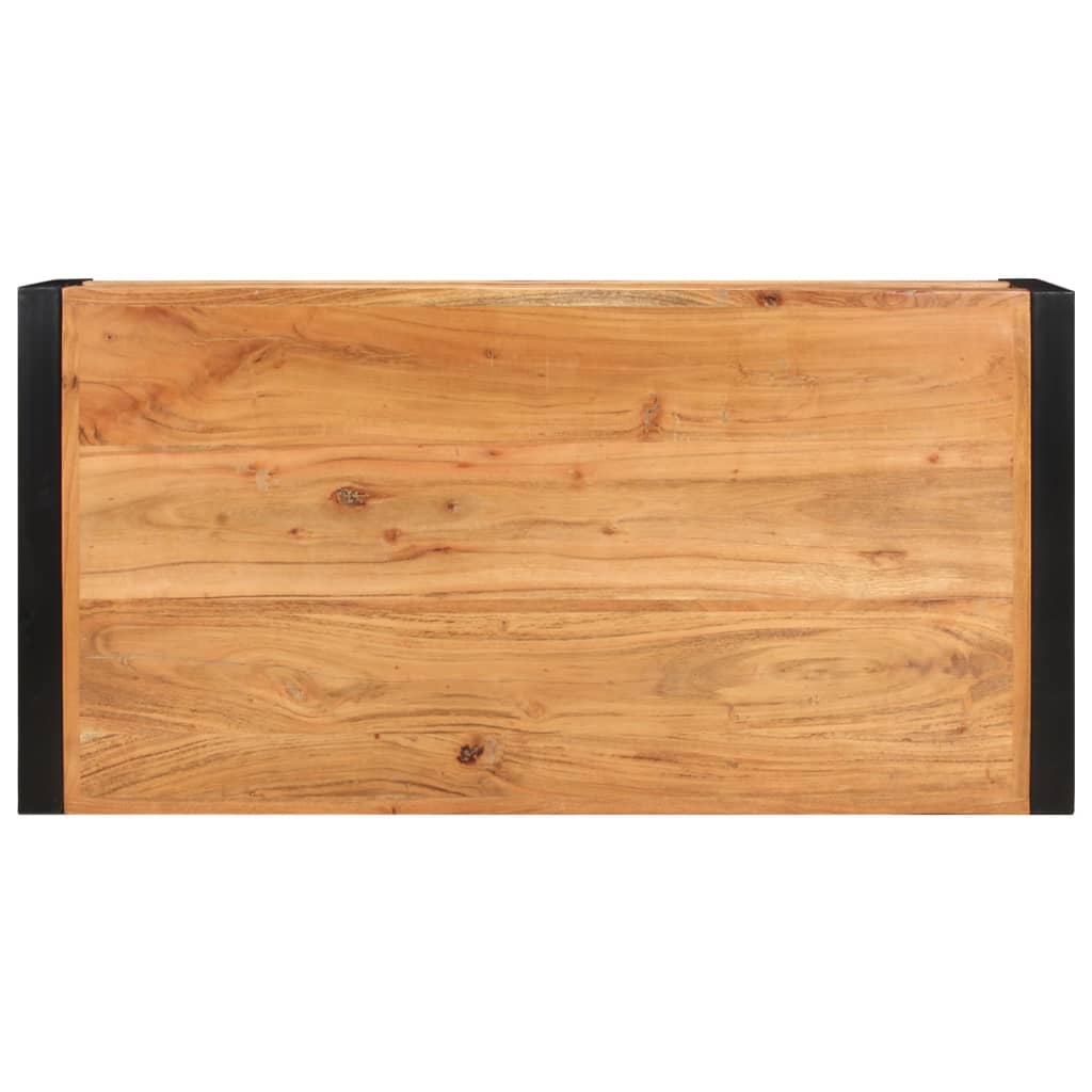 Salontafel 120x60x40 cm massief acaciahout is nu te koop bij PeponiXL, paradijselijk wonen!