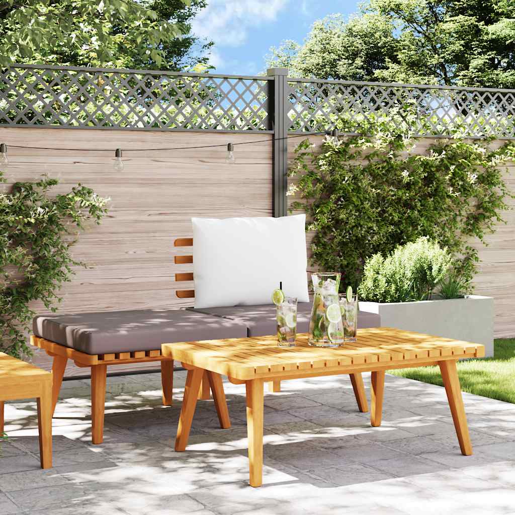 3-delige Loungeset met kussens massief acaciahout is nu te koop bij PeponiXL, paradijselijk wonen!