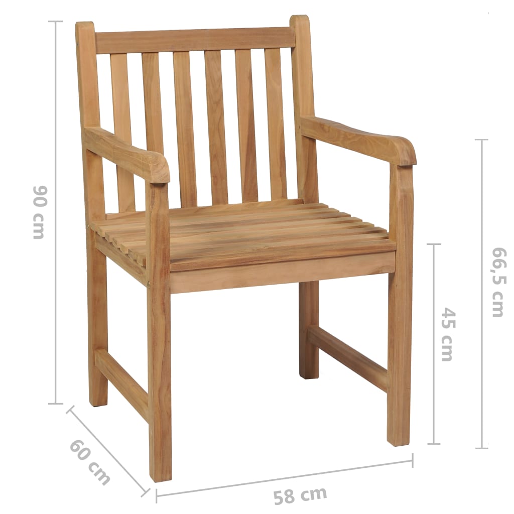 Tuinstoelen 6 st met heldergroene kussens massief teakhout is nu te koop bij PeponiXL, paradijselijk wonen!