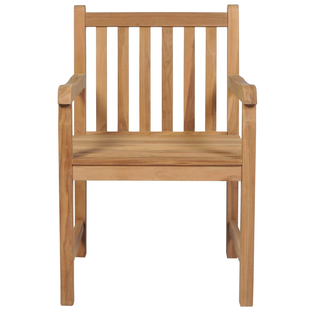 Tuinstoelen 8 st met lichtblauwe kussens massief teakhout is nu te koop bij PeponiXL, paradijselijk wonen!