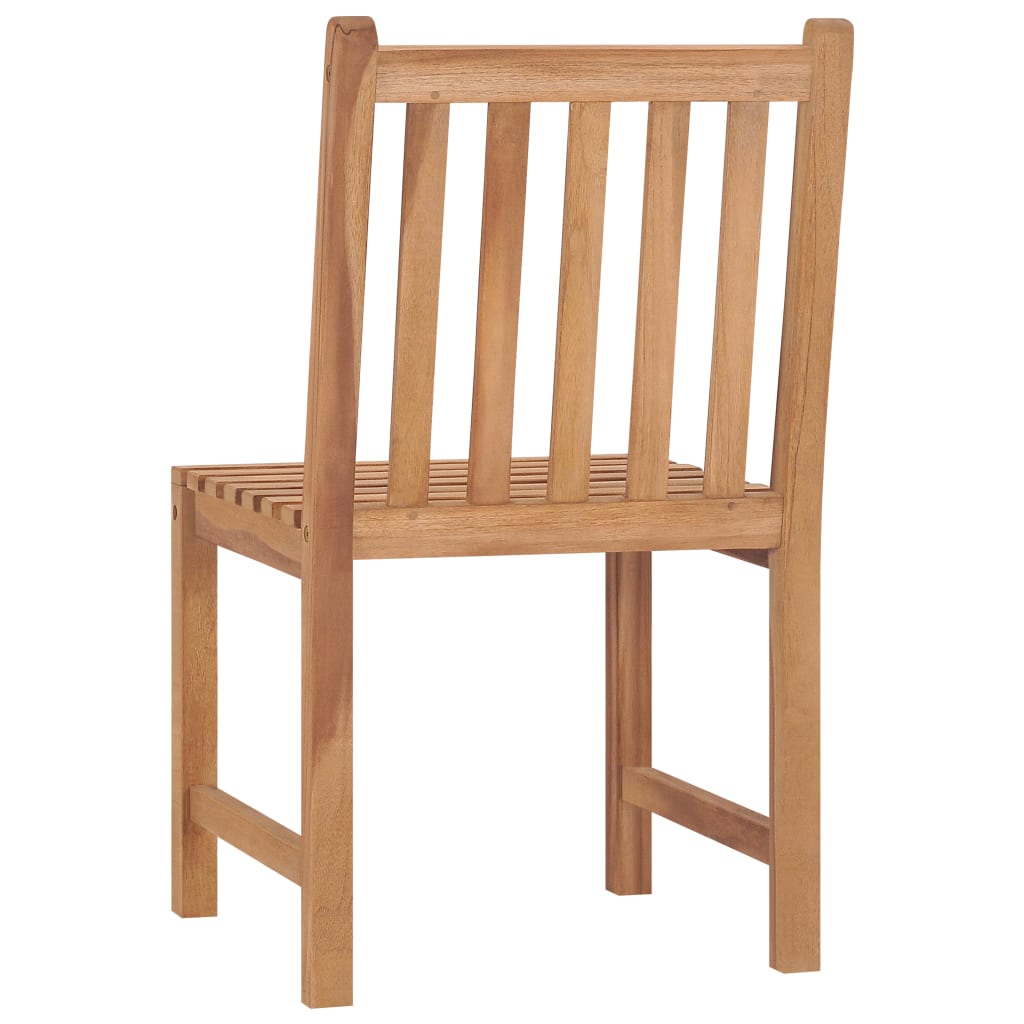 Tuinstoelen 4 st met kussens massief teakhout is nu te koop bij PeponiXL, paradijselijk wonen!