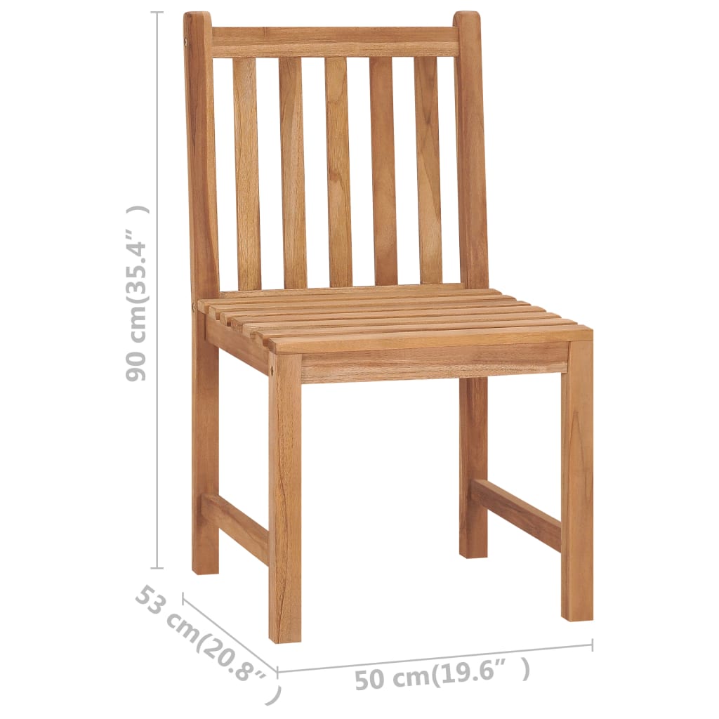 Tuinstoelen 6 st met kussens massief teakhout is nu te koop bij PeponiXL, paradijselijk wonen!