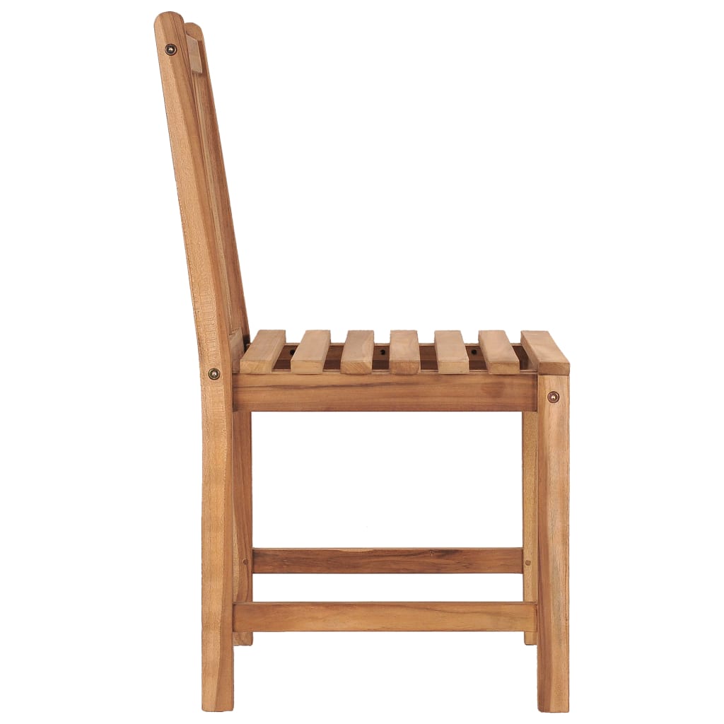 Tuinstoelen 6 st met kussens massief teakhout is nu te koop bij PeponiXL, paradijselijk wonen!