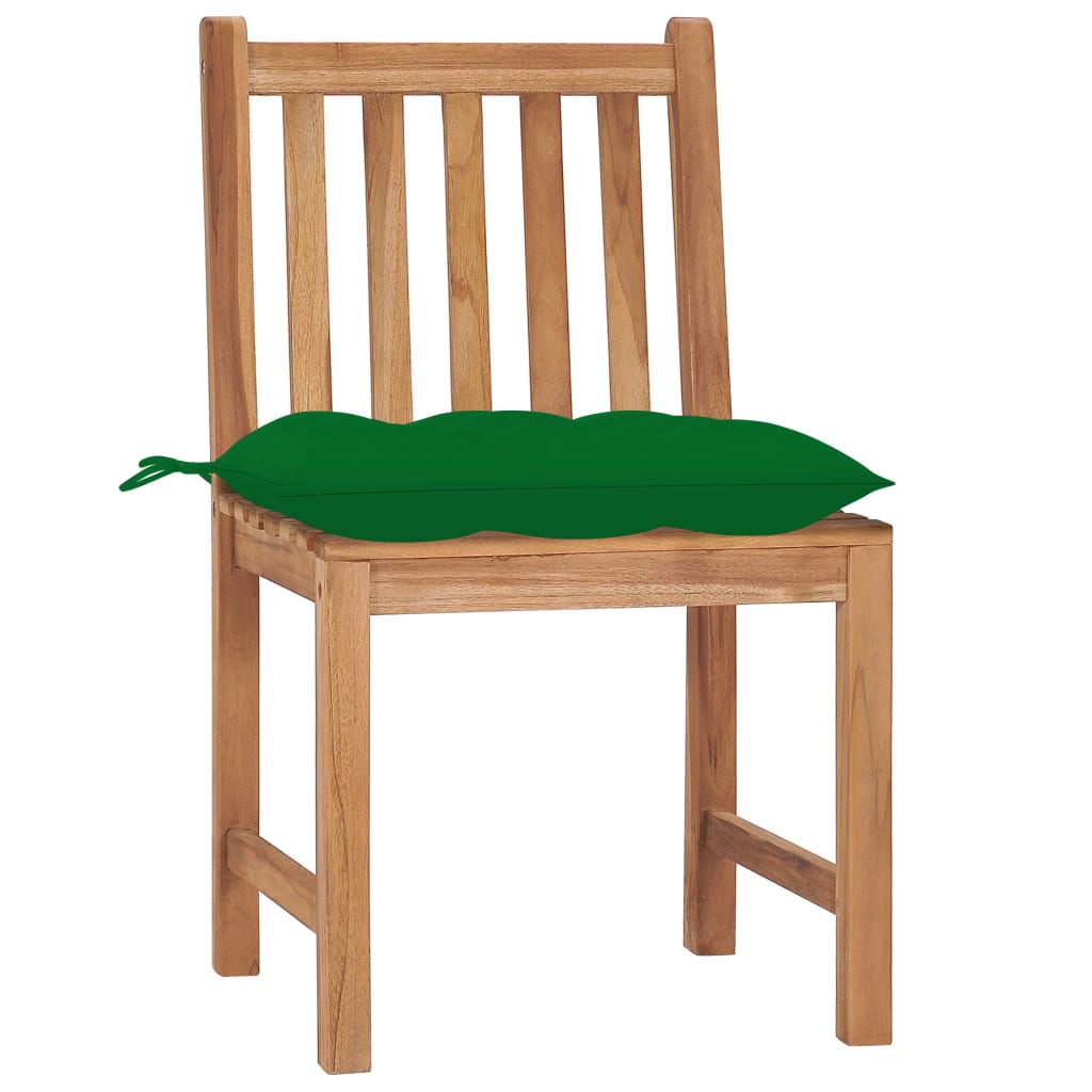 Tuinstoelen 8 st met kussens massief teakhout is nu te koop bij PeponiXL, paradijselijk wonen!
