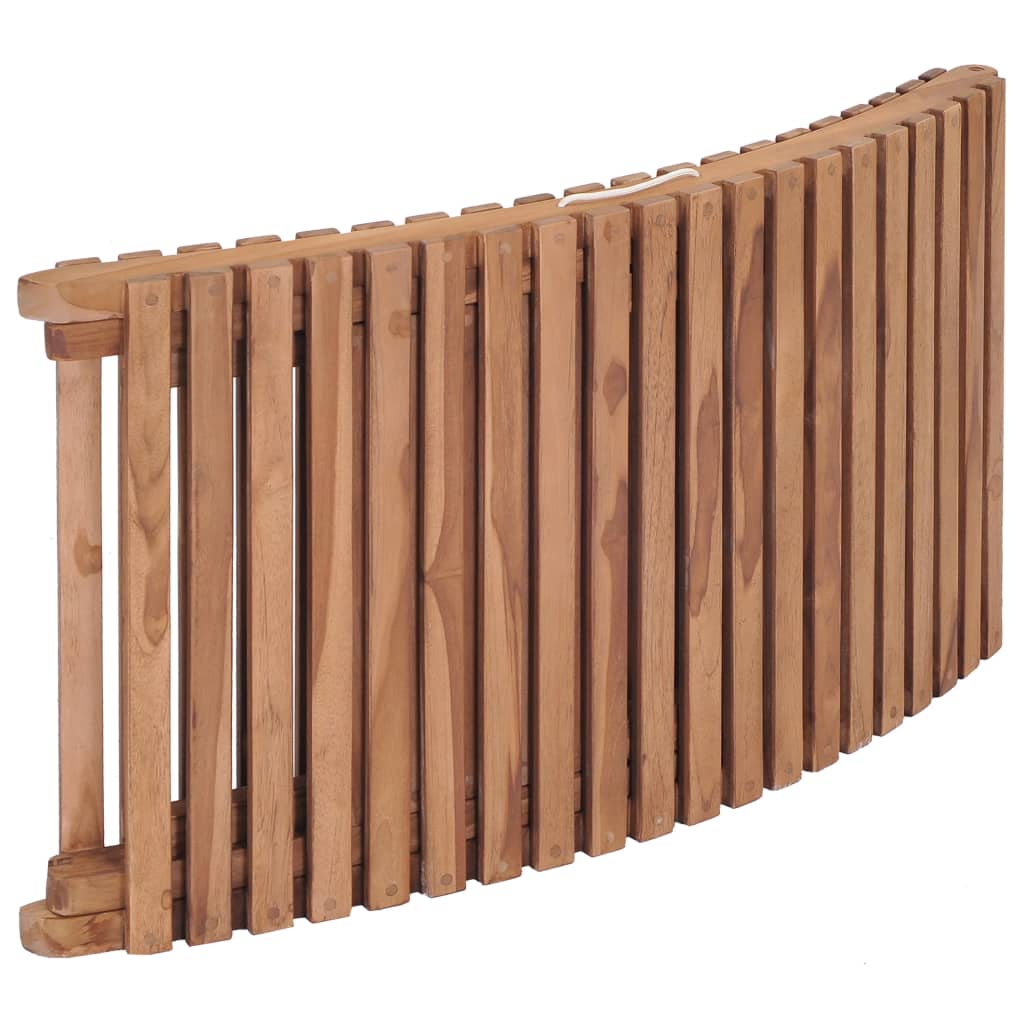 Ligbedden inklapbaar 2 st massief teakhout is nu te koop bij PeponiXL, paradijselijk wonen!