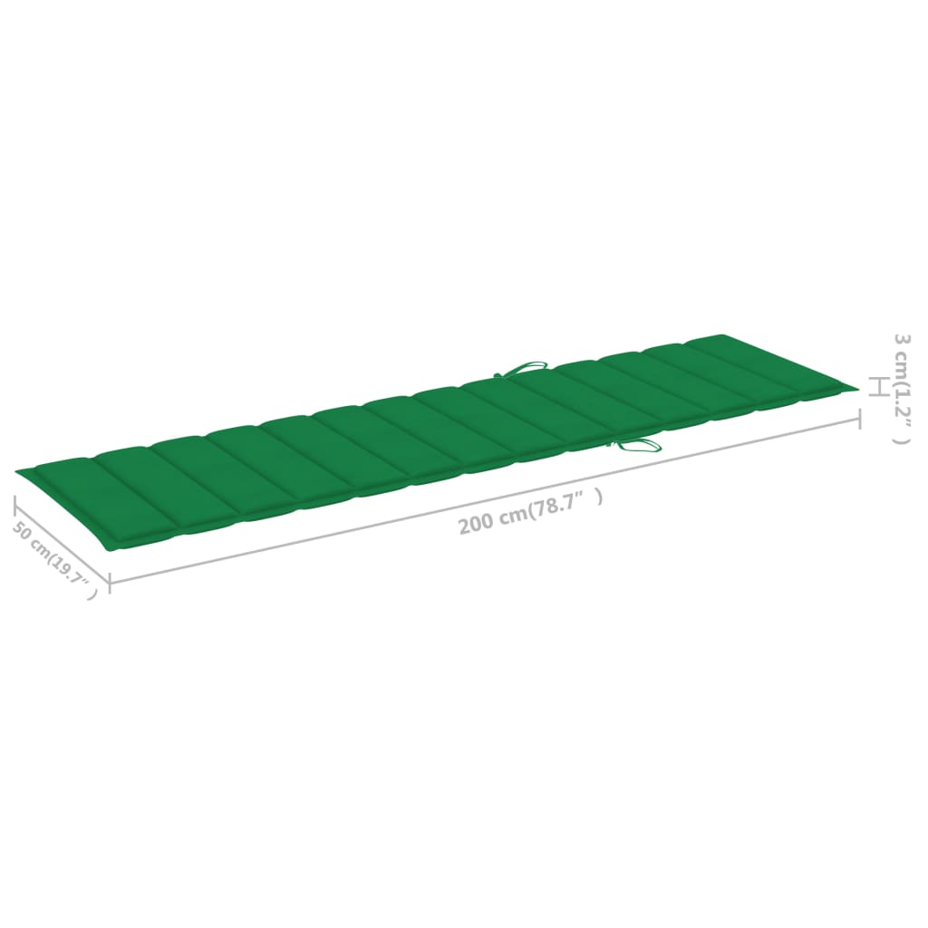 Ligbedden 2 st met tafel en kussens massief teakhout is nu te koop bij PeponiXL, paradijselijk wonen!