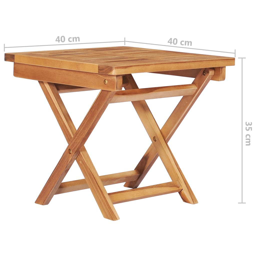 Ligbedden 2 st met tafel en kussens massief teakhout is nu te koop bij PeponiXL, paradijselijk wonen!