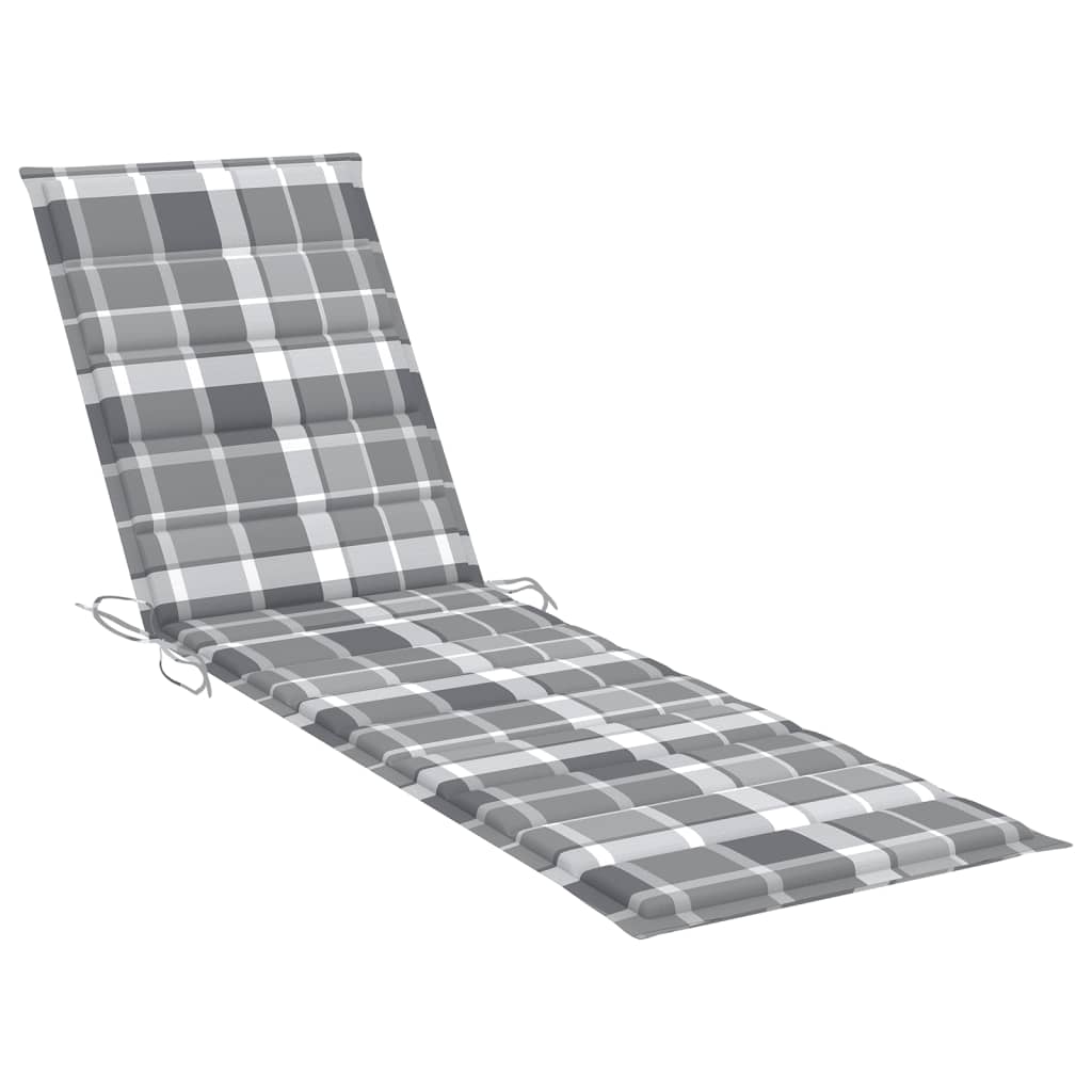Ligbedden 2 st met tafel en kussens massief teakhout is nu te koop bij PeponiXL, paradijselijk wonen!