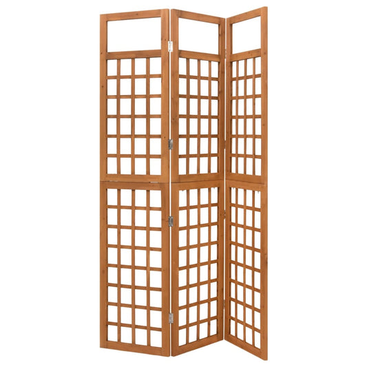 Kamerscherm/trellis met 3 panelen 121x180,5 cm vurenhout is nu te koop bij PeponiXL, paradijselijk wonen!
