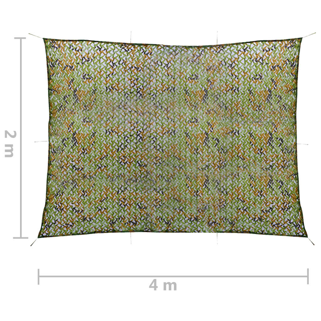 Camouflagenet met opbergtas 2x4 m groen is nu te koop bij PeponiXL, paradijselijk wonen!