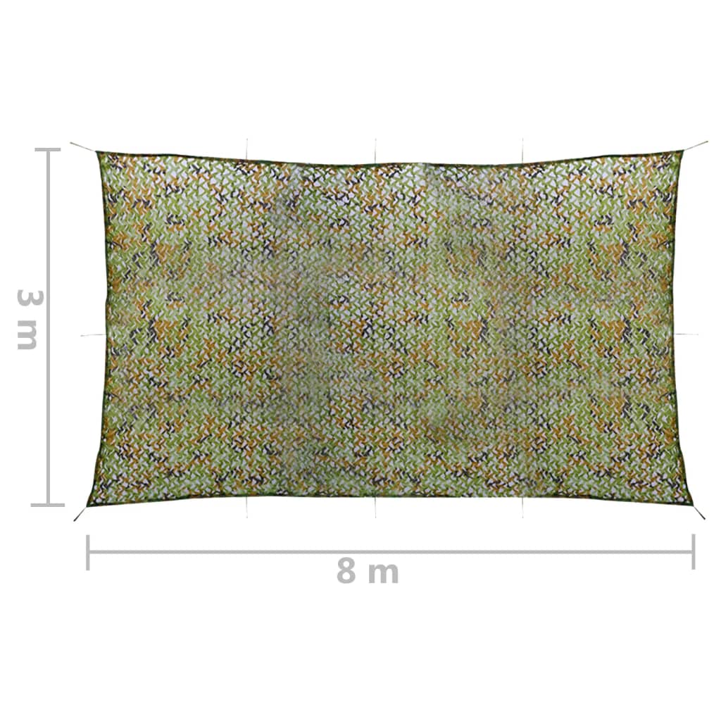 Camouflagenet met opbergtas 3x8 m groen is nu te koop bij PeponiXL, paradijselijk wonen!