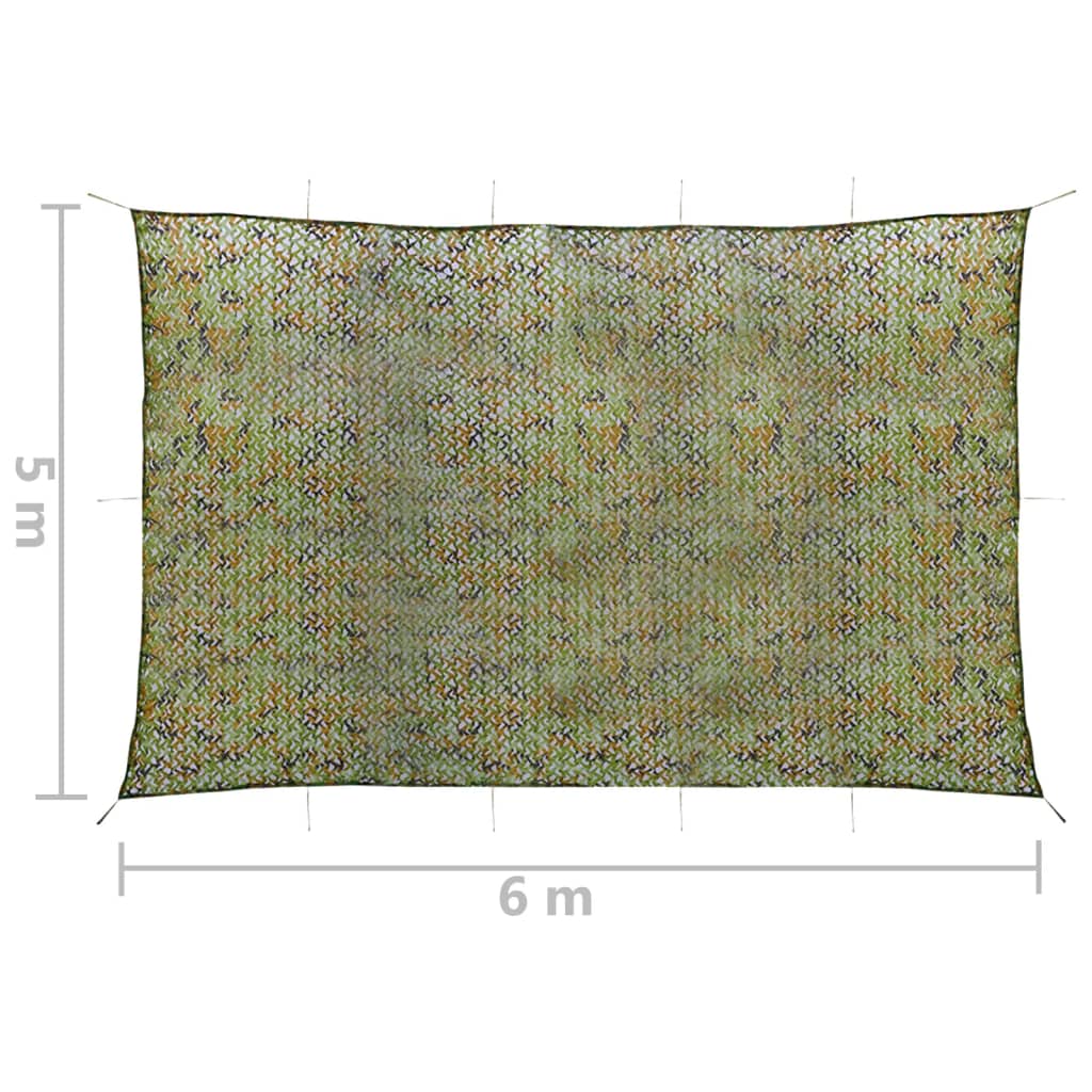 Camouflagenet met opbergtas 5x6 m groen is nu te koop bij PeponiXL, paradijselijk wonen!
