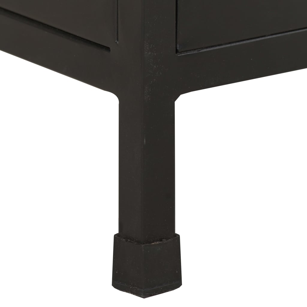 Dressoir met 3 lades en 2 deuren ruw mangohout is nu te koop bij PeponiXL, paradijselijk wonen!