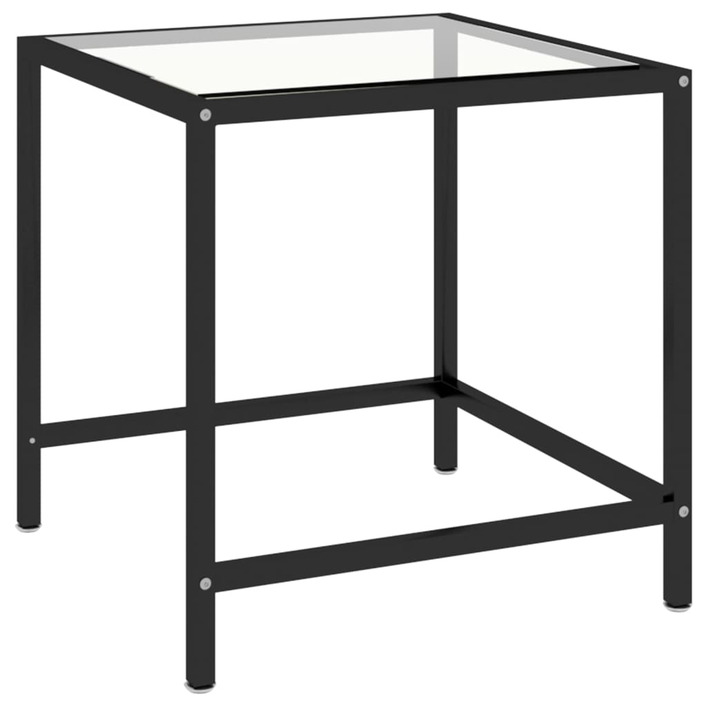 2-delige Salontafelset gehard glas transparant is nu te koop bij PeponiXL, paradijselijk wonen!