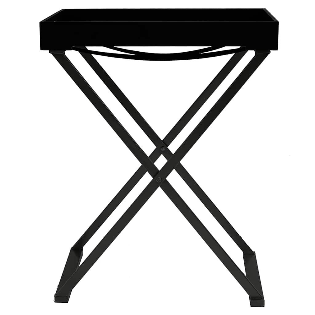 Klaptafel 48x34x61 cm MDF zwart is nu te koop bij PeponiXL, paradijselijk wonen!