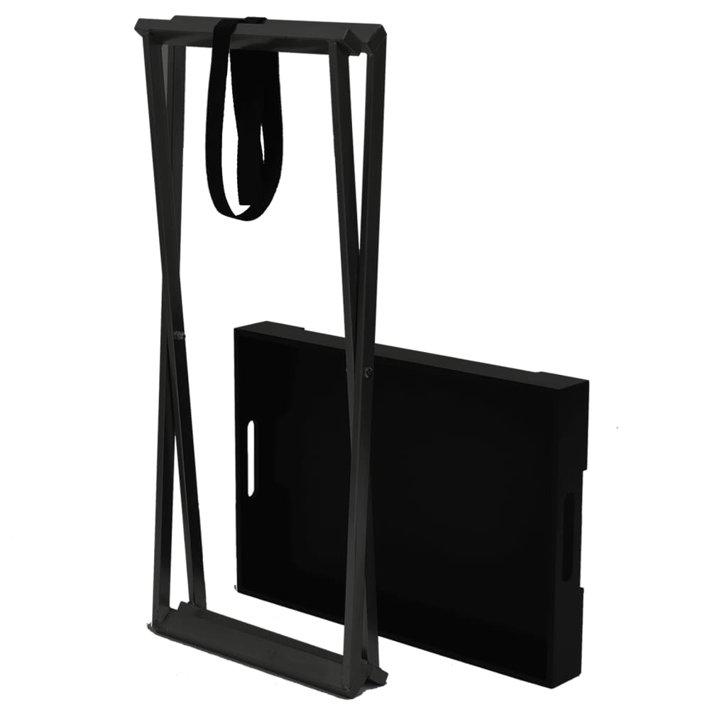 Klaptafel 48x34x61 cm MDF zwart is nu te koop bij PeponiXL, paradijselijk wonen!