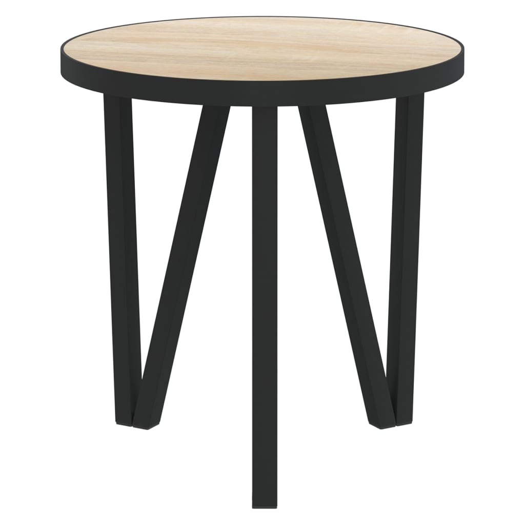 Salontafel Ø35 cm MDF sonoma eikenkleurig is nu te koop bij PeponiXL, paradijselijk wonen!
