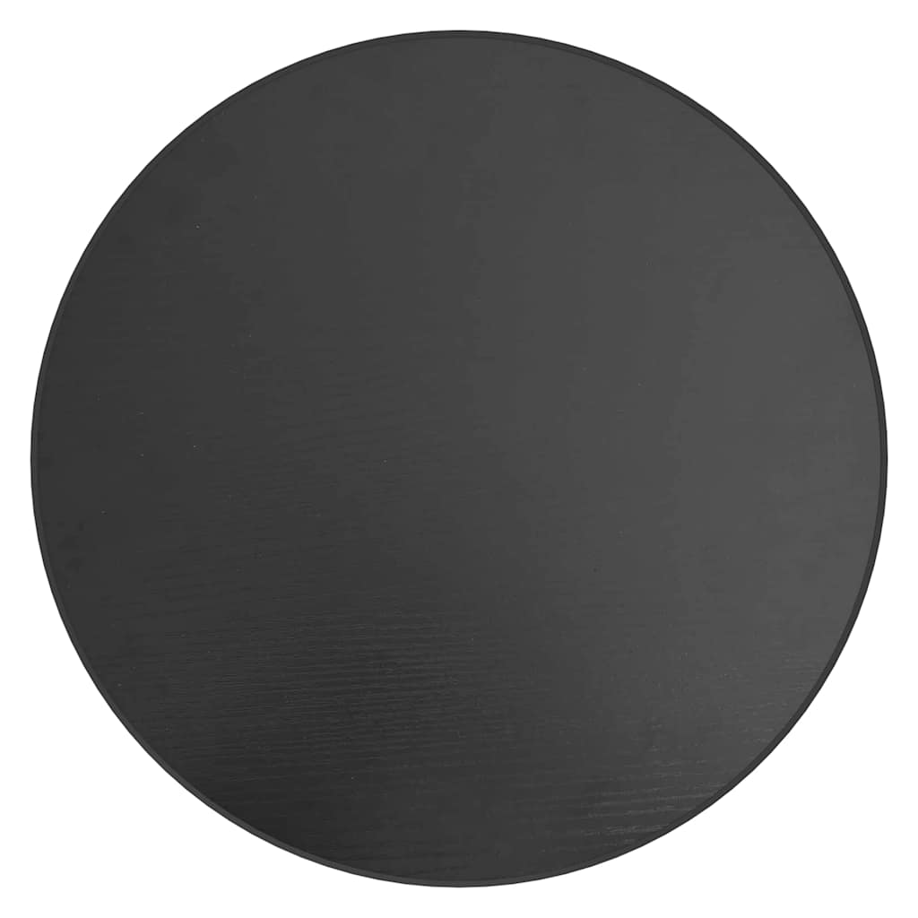Salontafel Ø35 cm MDF zwart is nu te koop bij PeponiXL, paradijselijk wonen!