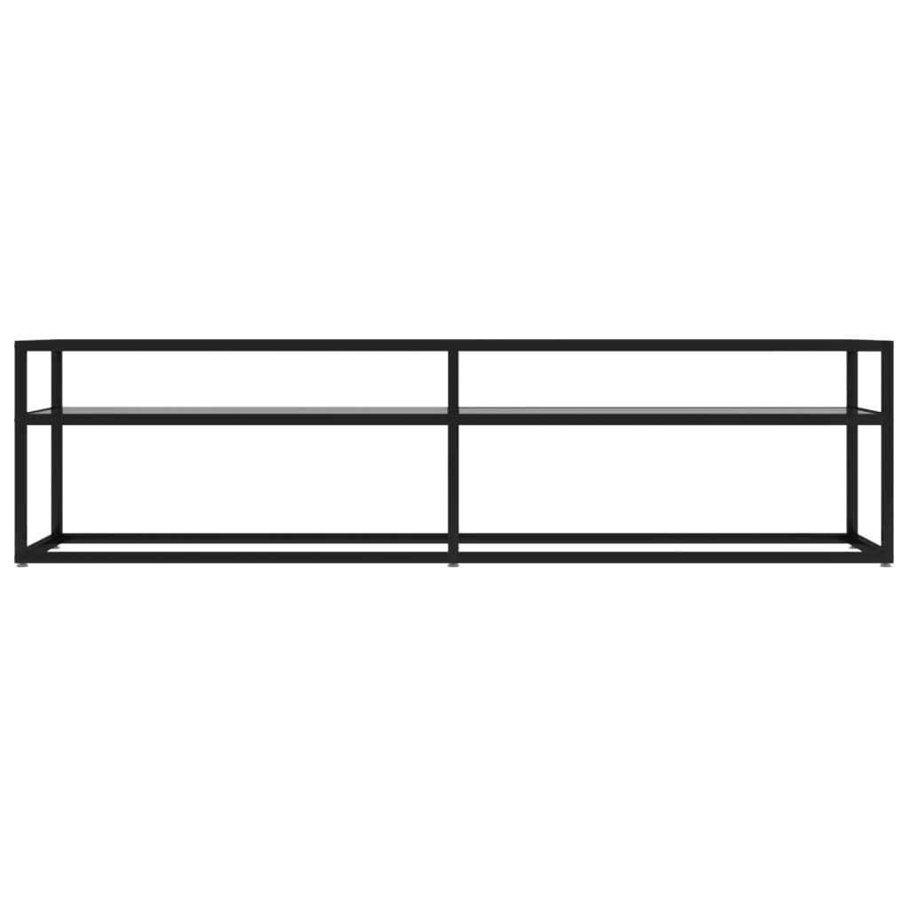 Tv-meubel 160x40x40,5 cm gehard glas transparant is nu te koop bij PeponiXL, paradijselijk wonen!