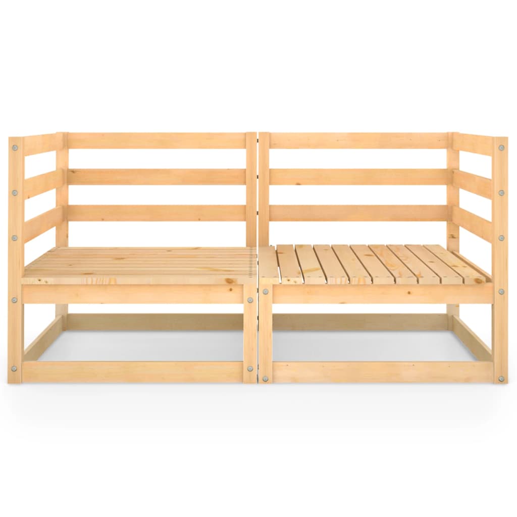 Tuinbank 2-zits massief grenenhout is nu te koop bij PeponiXL, paradijselijk wonen!