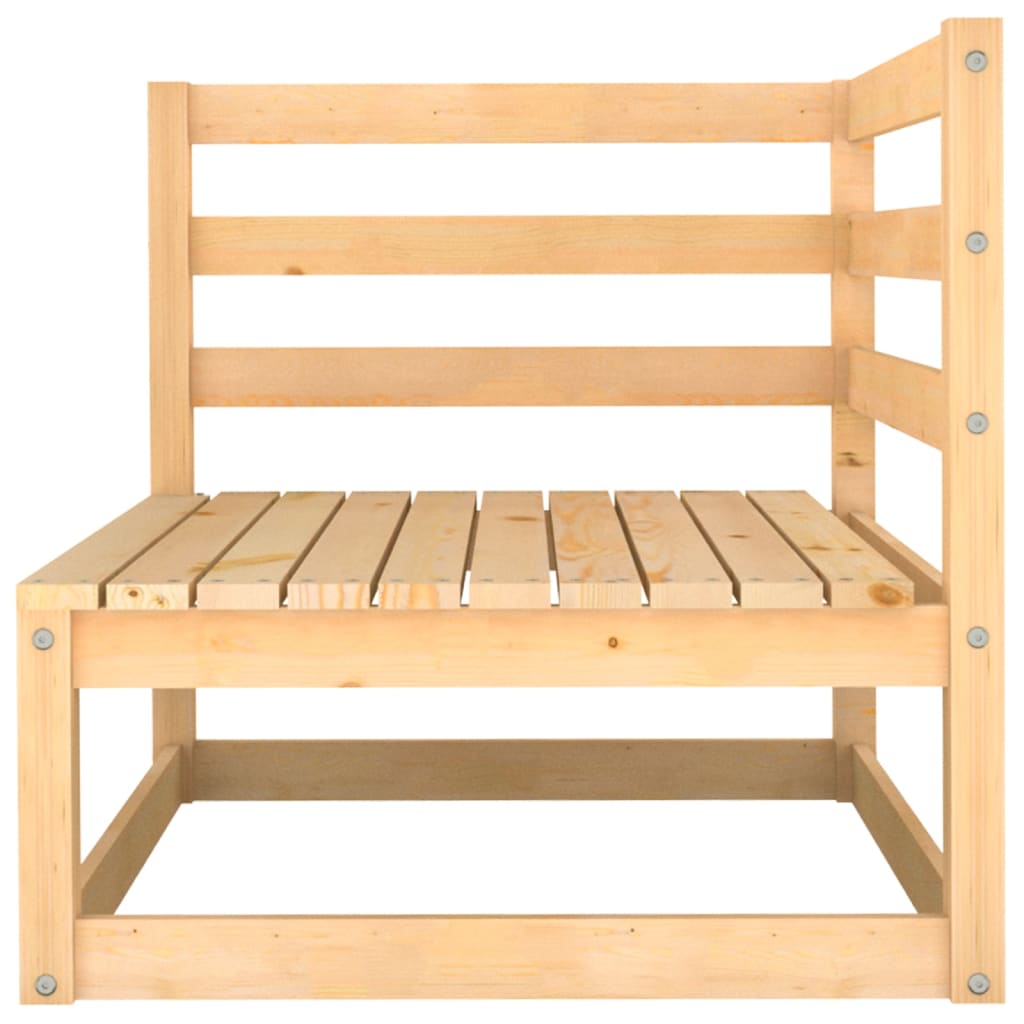 Tuinbank 2-zits massief grenenhout is nu te koop bij PeponiXL, paradijselijk wonen!