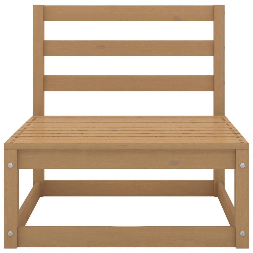 Tuinbank 3-zits massief grenenhout honingbruin is nu te koop bij PeponiXL, paradijselijk wonen!