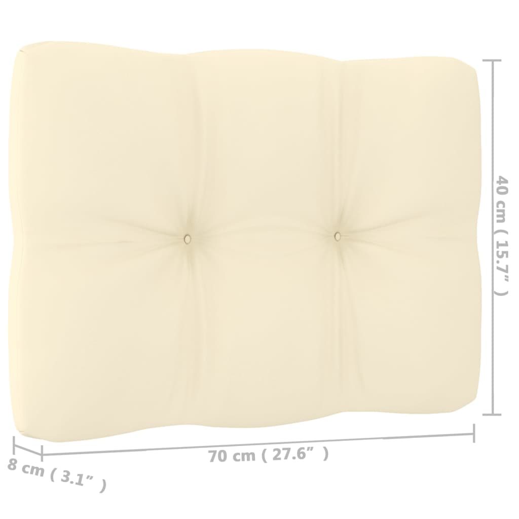 7-delige Loungeset met kussens massief grenenhout is nu te koop bij PeponiXL, paradijselijk wonen!