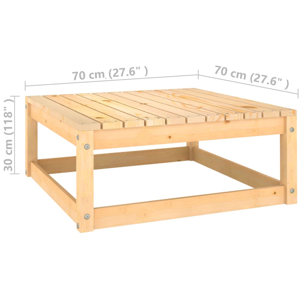 3-delige Loungeset met kussens massief grenenhout is nu te koop bij PeponiXL, paradijselijk wonen!