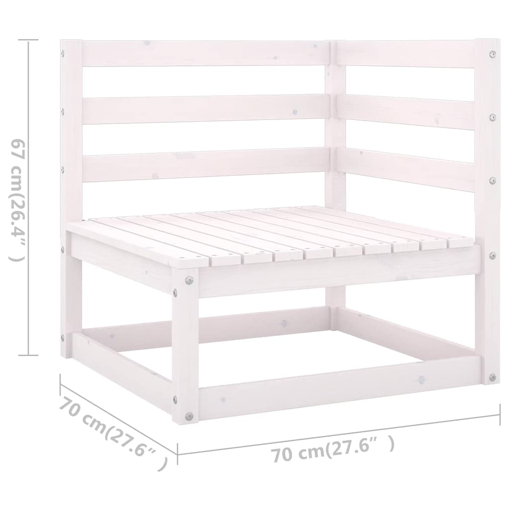 8-delige Loungeset met kussens massief grenenhout is nu te koop bij PeponiXL, paradijselijk wonen!