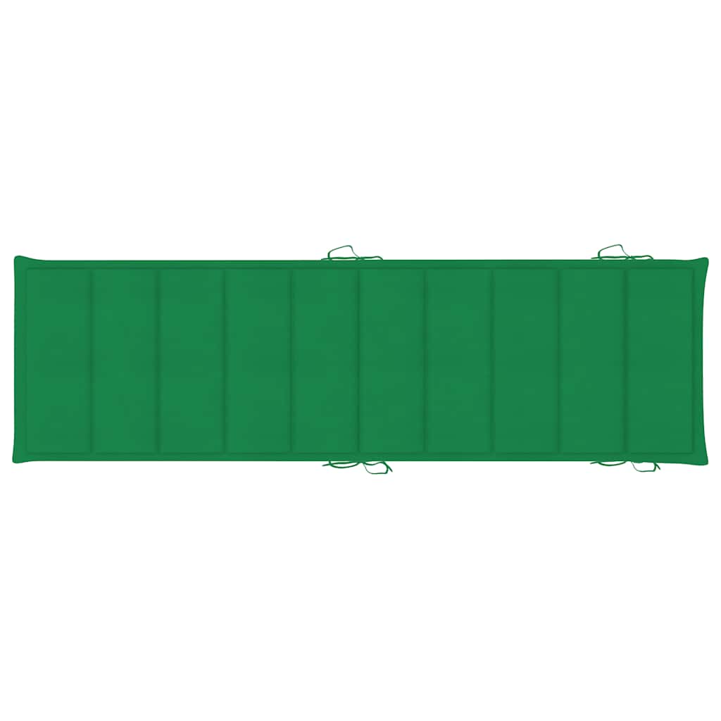 Ligbedden 2 st met tafel en kussens massief acaciahout is nu te koop bij PeponiXL, paradijselijk wonen!