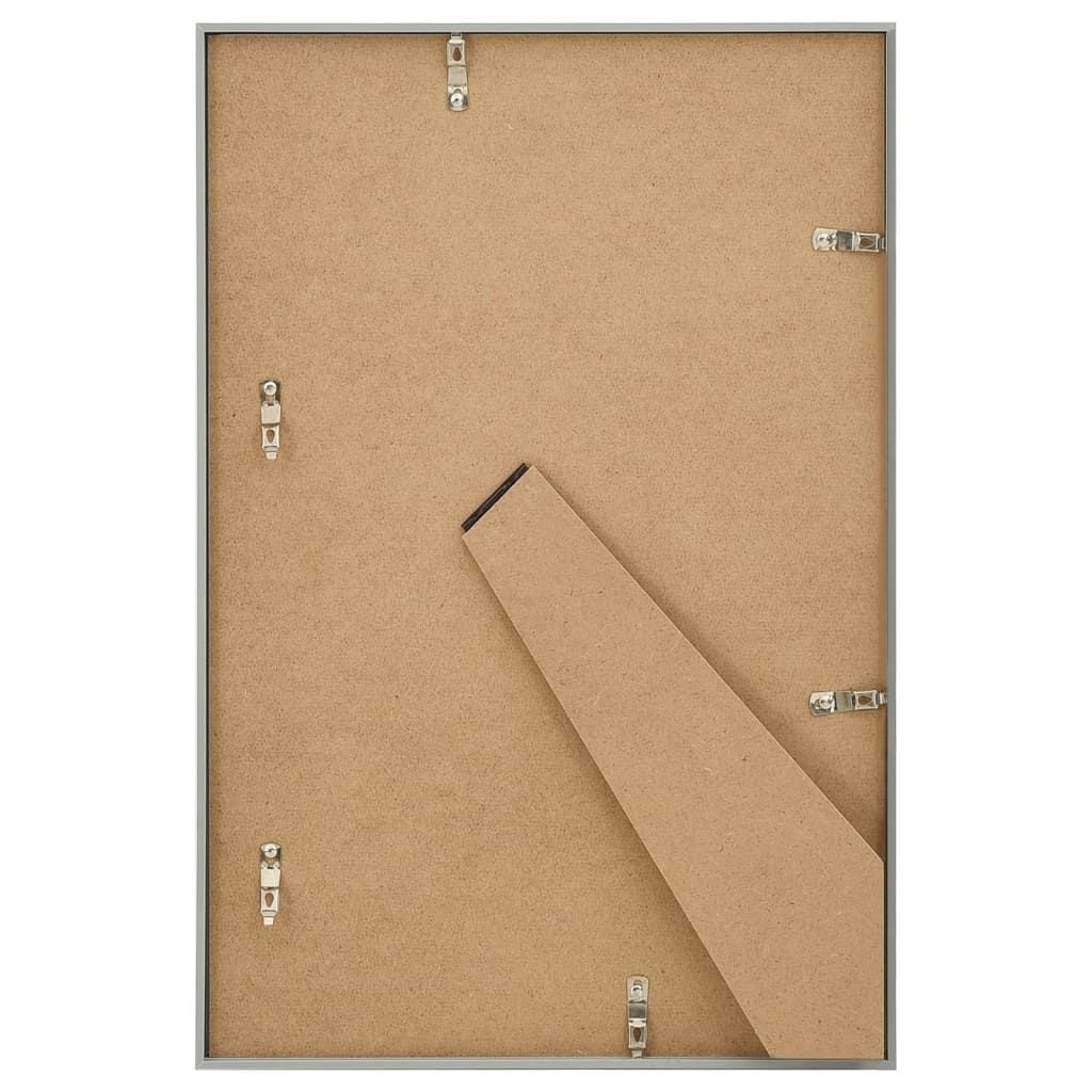 Fotolijsten 3 st voor tafel 21x29,7cm MDF zilverkleurig is nu te koop bij PeponiXL, paradijselijk wonen!