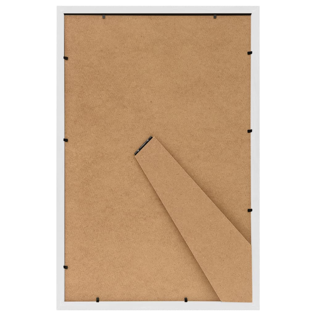Fotolijsten 3 st voor tafel 21x29,7cm MDF wit is nu te koop bij PeponiXL, paradijselijk wonen!
