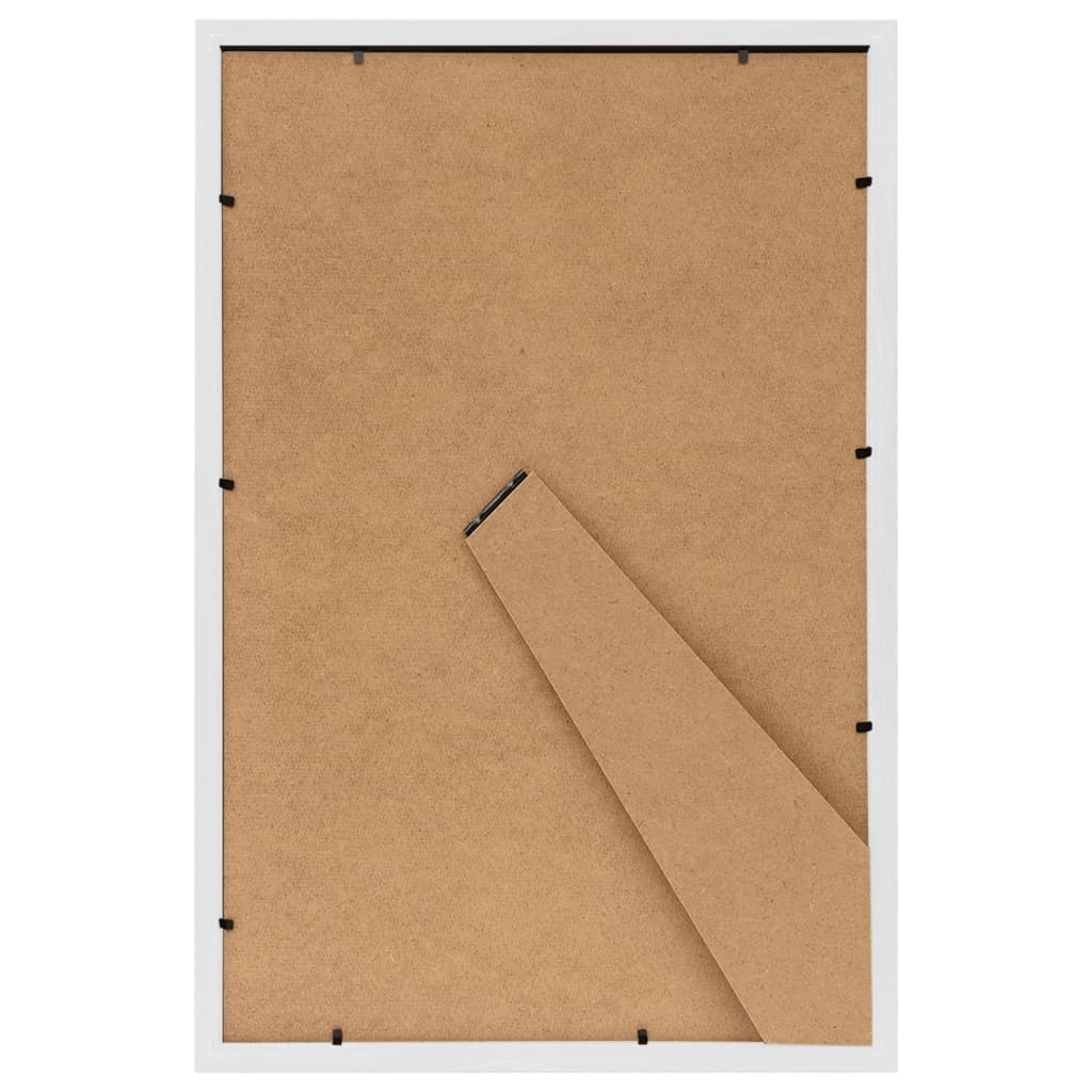 Fotolijsten 5 st voor tafel 21x29,7 cm MDF wit is nu te koop bij PeponiXL, paradijselijk wonen!