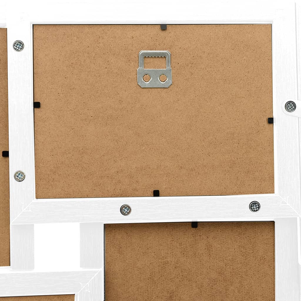 Fotolijst voor 24x(10x15 cm) foto MDF wit is nu te koop bij PeponiXL, paradijselijk wonen!
