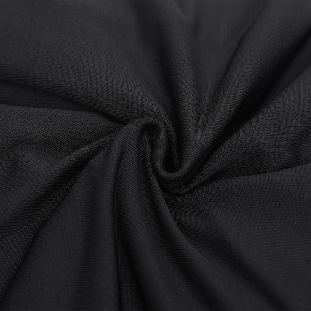 Driezitsbankhoes stretch polyester jersey zwart is nu te koop bij PeponiXL, paradijselijk wonen!
