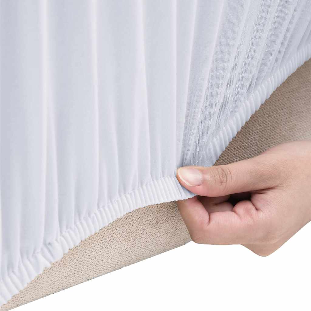 Tweezitsbankhoes stretch polyester jersey wit is nu te koop bij PeponiXL, paradijselijk wonen!