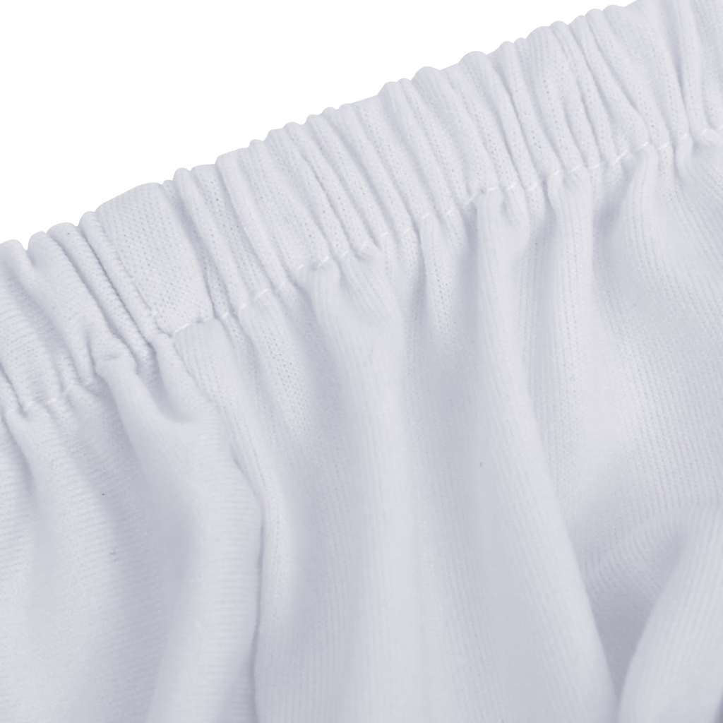 Tweezitsbankhoes stretch polyester jersey wit is nu te koop bij PeponiXL, paradijselijk wonen!