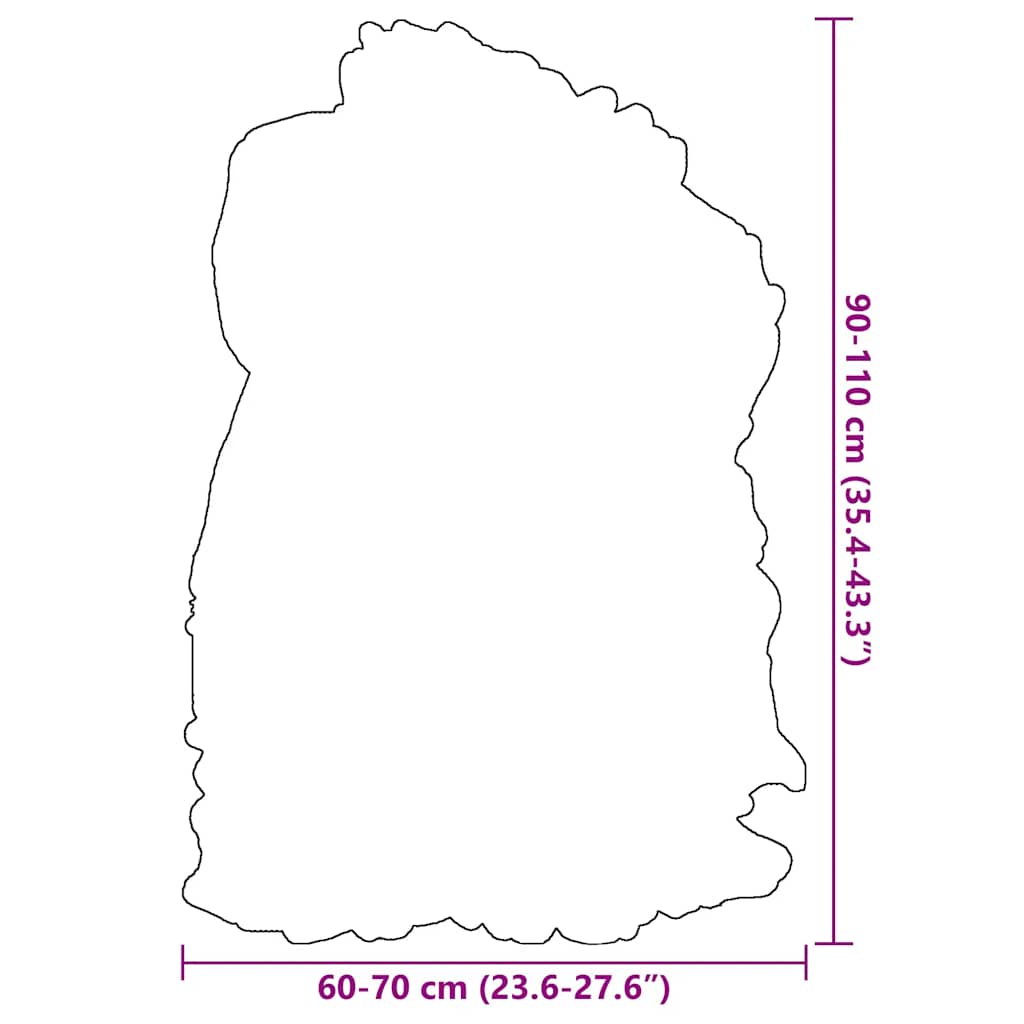 Stoelhoes IJslander schapenvacht 70x110 cm bruin is nu te koop bij PeponiXL, paradijselijk wonen!