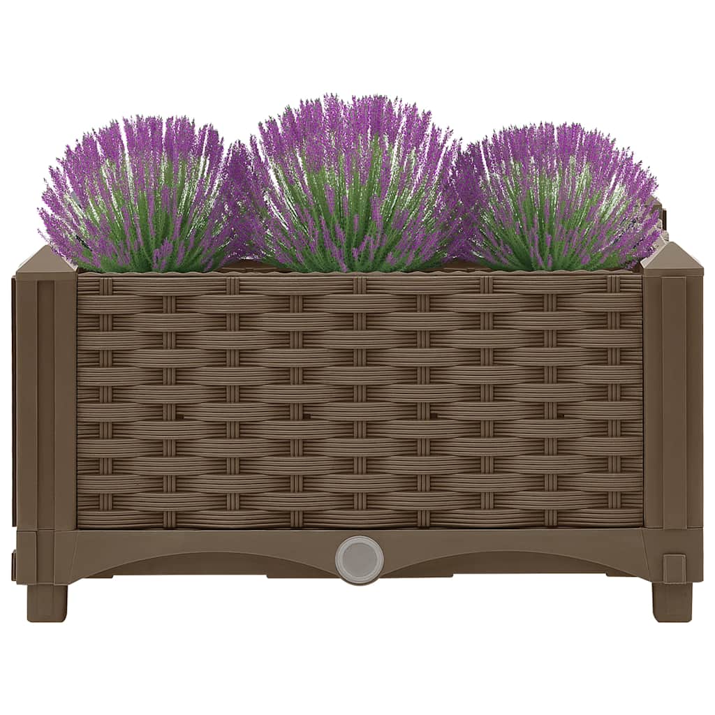 Plantenbak verhoogd 40x40x23 cm polypropyleen is nu te koop bij PeponiXL, paradijselijk wonen!