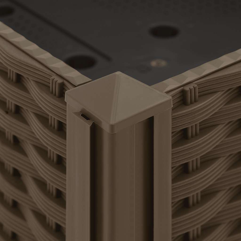 Plantenbak verhoogd 80x40x23 cm polypropyleen is nu te koop bij PeponiXL, paradijselijk wonen!