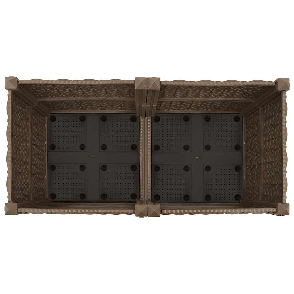 Plantenbak verhoogd 80x40x38 cm polypropyleen is nu te koop bij PeponiXL, paradijselijk wonen!