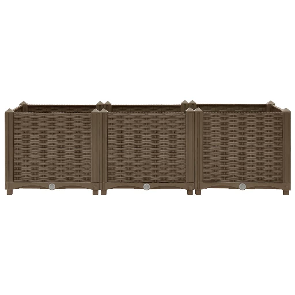 Verhoogd bed 120x40x38 cm polypropyleen is nu te koop bij PeponiXL, paradijselijk wonen!