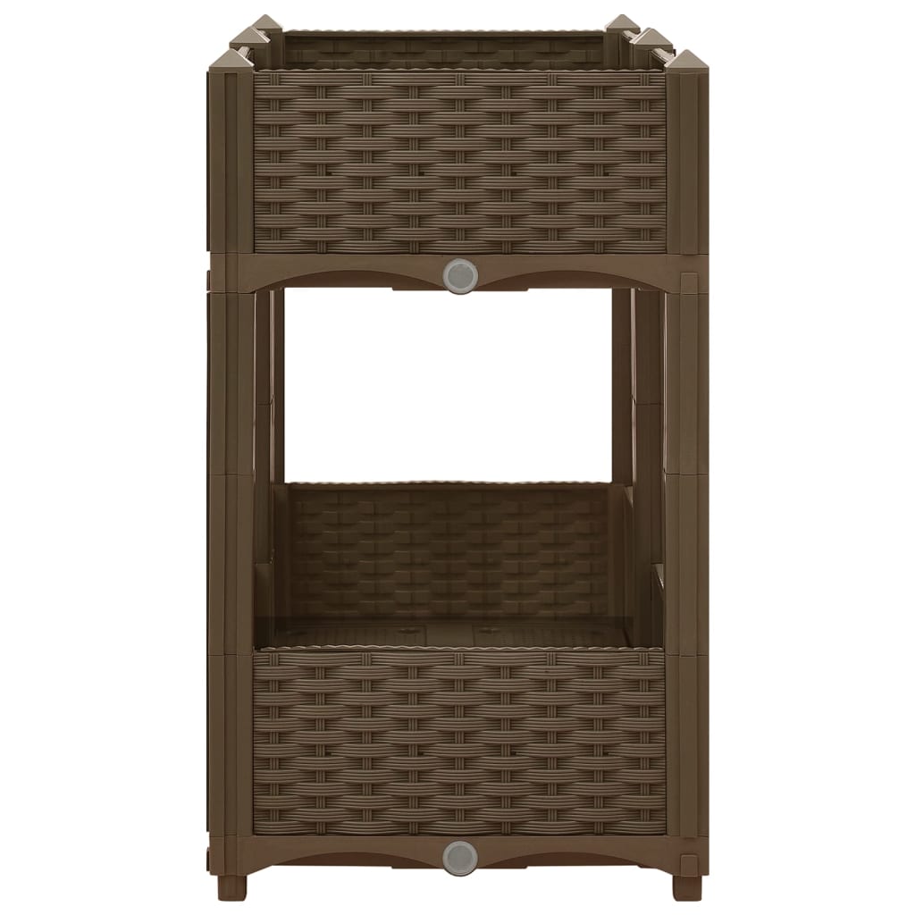 Plantenbak verhoogd 80x40x71 cm polypropyleen is nu te koop bij PeponiXL, paradijselijk wonen!