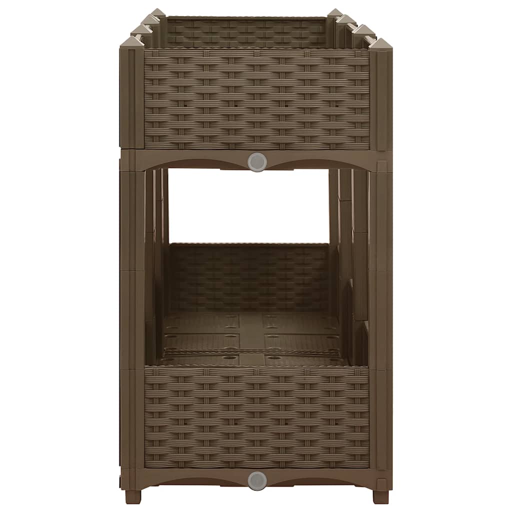 Plantenbak verhoogd 120x40x71 cm polypropyleen is nu te koop bij PeponiXL, paradijselijk wonen!