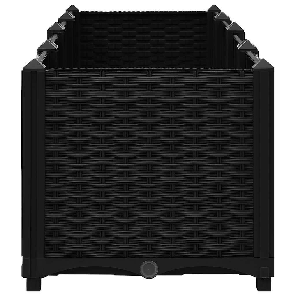 Plantenbak verhoogd 160x40x38 cm polypropyleen is nu te koop bij PeponiXL, paradijselijk wonen!